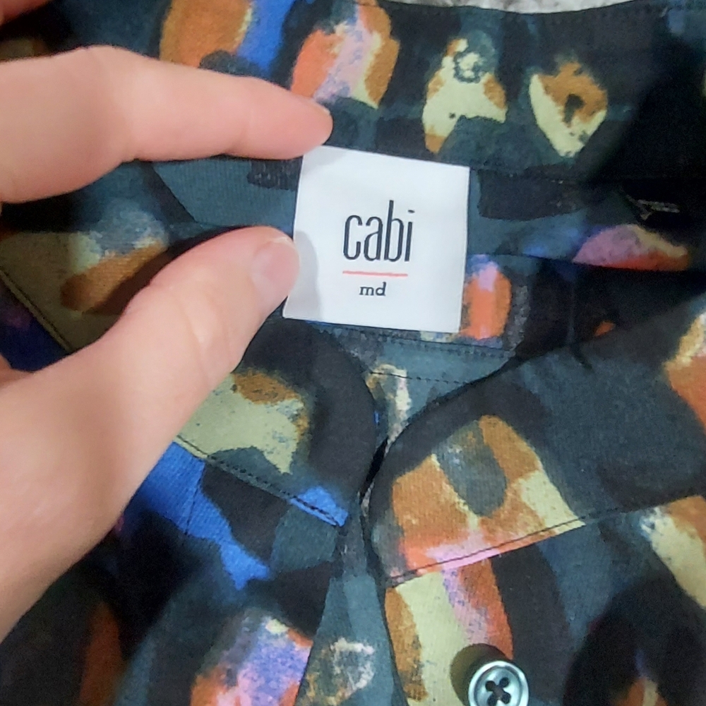 Sheer Pattern Blouse - image 3